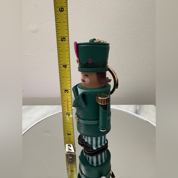 Kate Spade Oh What Fun 3D Nutcracker Keyholder Fob Bag Charm EUC - Picture 5 of 5